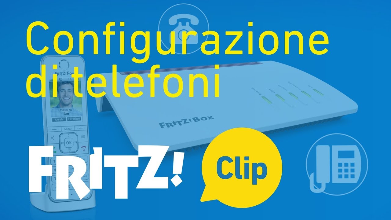 FRITZ! Clip – Configurazione di telefoni