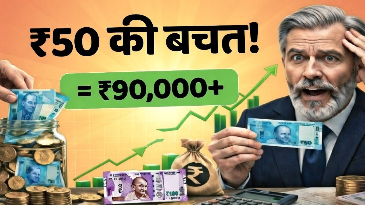 “₹50 रोज उड़ाने वाले ज़रा ये देख लें… 5 साल में कितना नुकसान कर रहे हो?”