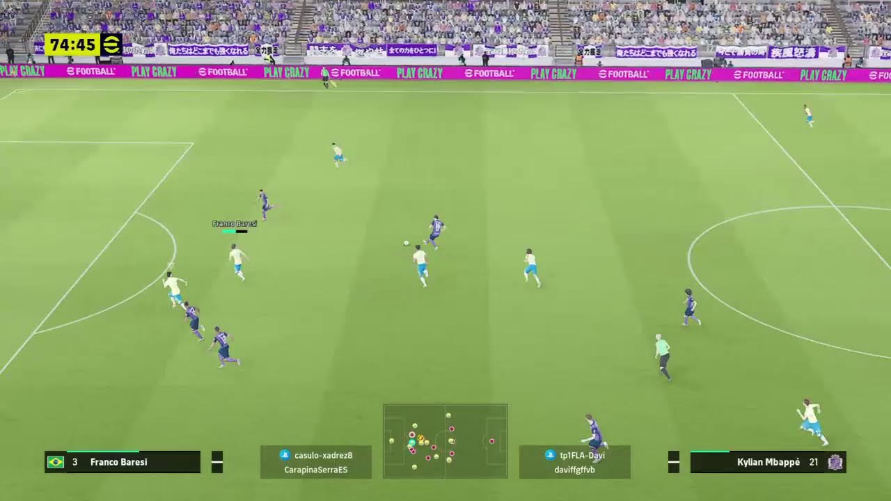 Jogando efootball ao vivo!