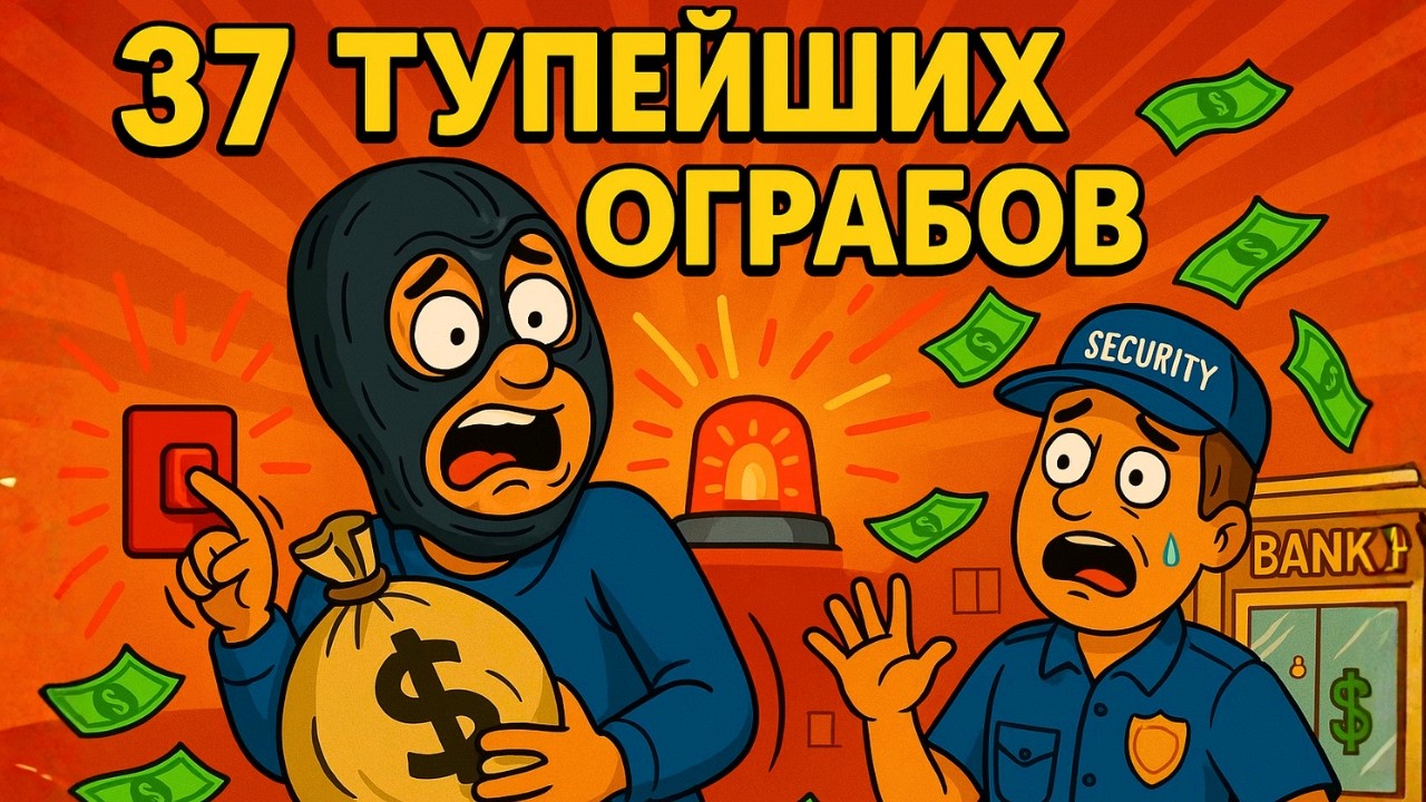 37 Самых Глупых Ограблений Банков В Истории Человечества