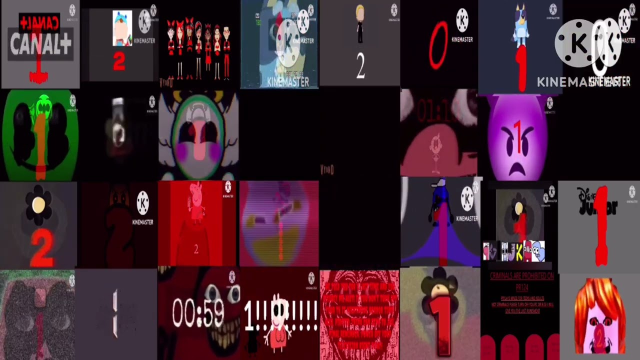 Canel+ Anti Piracy Screen 32 Parison