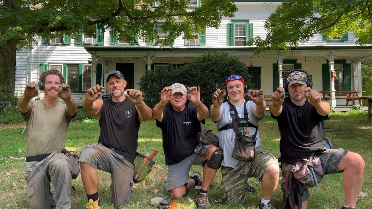 We Got ‘Em! - Metal Detecting Colonial House Neighbors and Finds 1700’s Coins, Old Silver, & More!