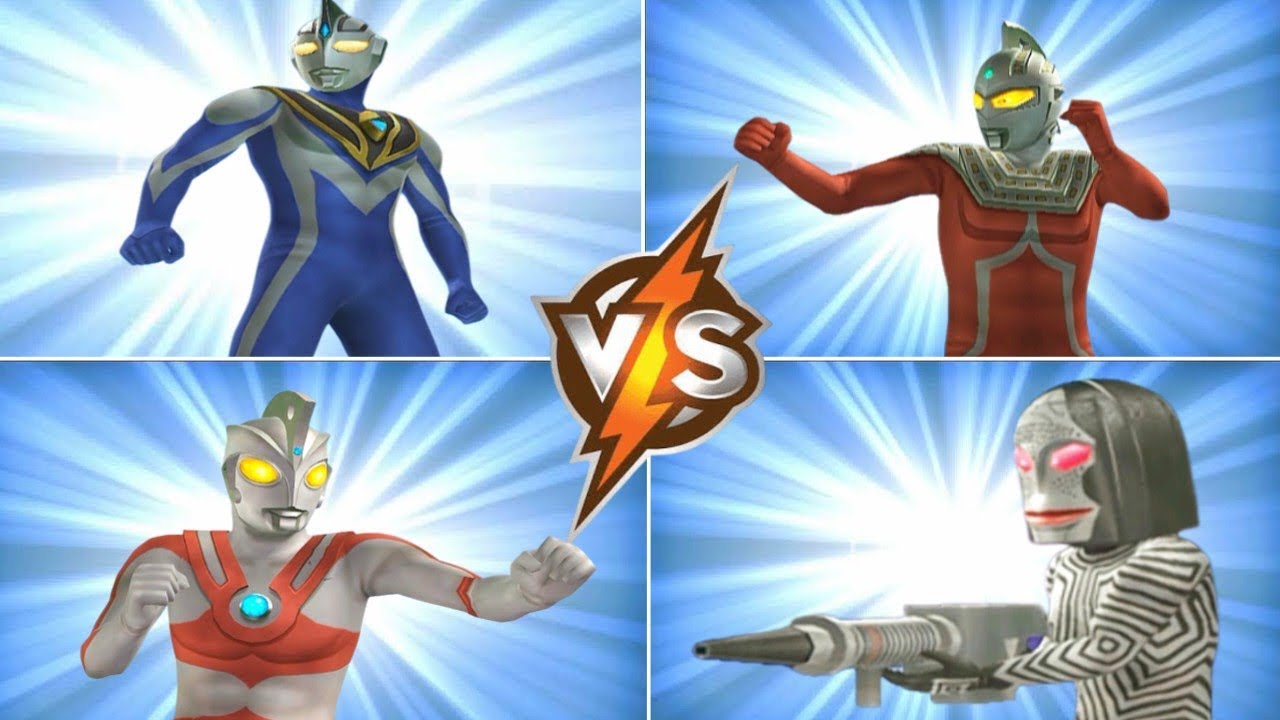 Ultraman Agul vs Ultraseven, Ultraman Ace vs Dada 