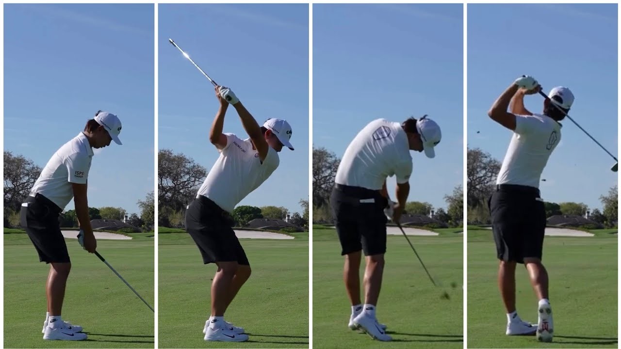 No.1 Power long Hitter Minwoo Lee Fantastic Swing Motion & Slow Motion