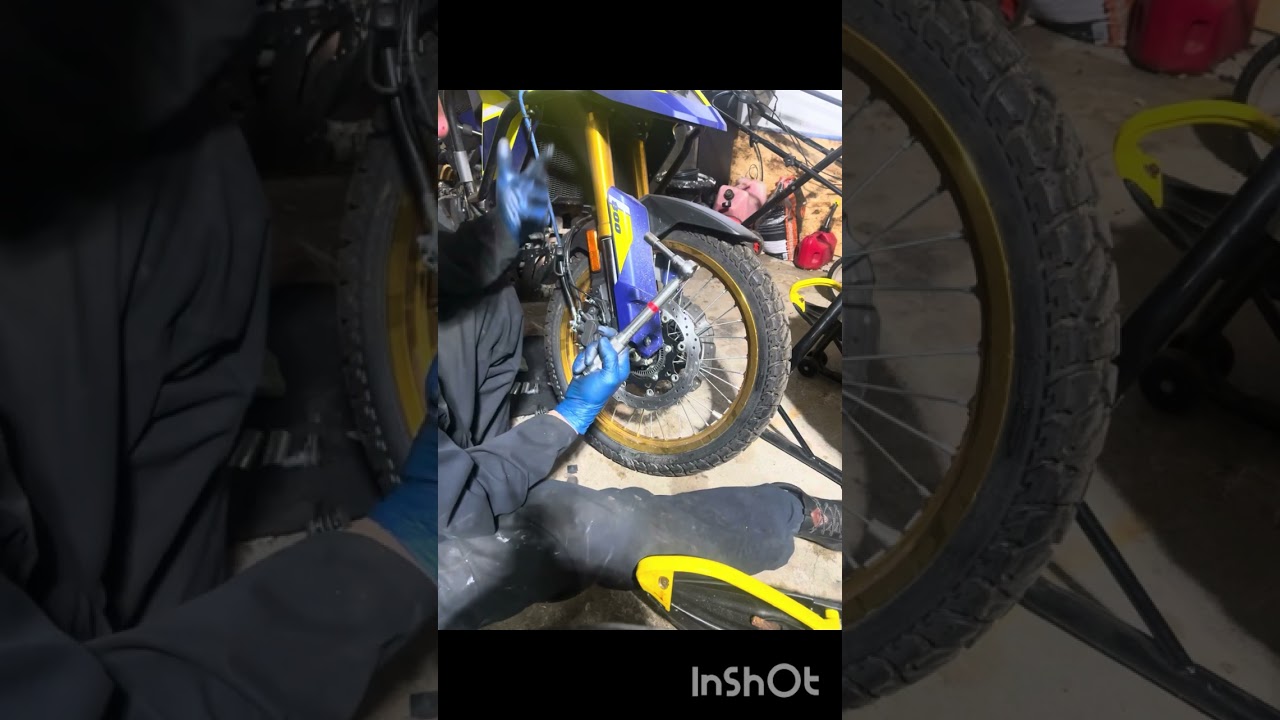 V-Strom 800 DE brake pads replacement