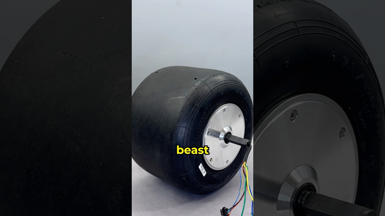 This wheel Has Two Motors Inside!
