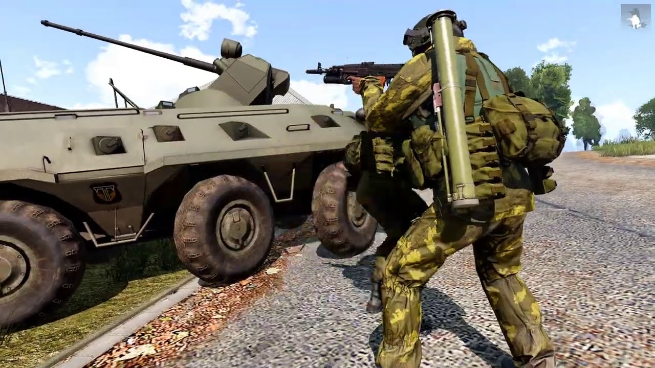 СОБР в жилом массиве (Arma 3)