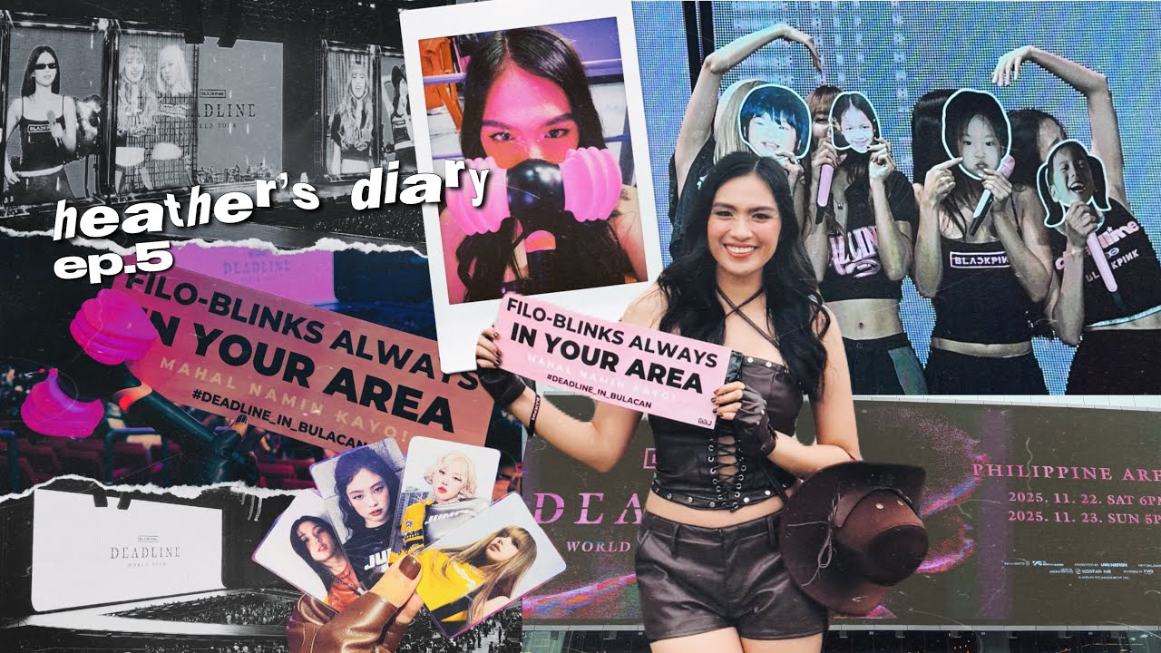 heather’s diary ep.5 ✿ BLACKPINK DEADLINE D-2 experience 🌪️