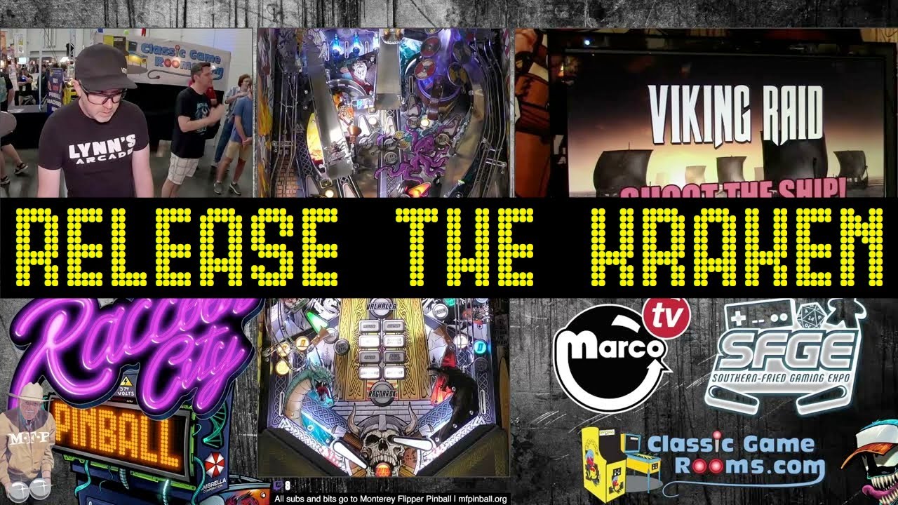 American Pinball Legends of Valhalla: Grand Champ at 35M! Streamed from SFGE.