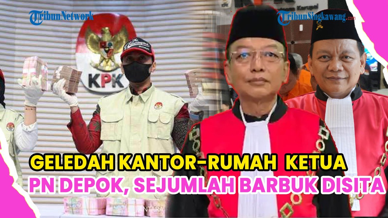 KPK SITA UANG 50RIBU DOLLAR AS DARI KANTOR DAN RUMAH DINAS KETUA HAKIM PN DEPOK
