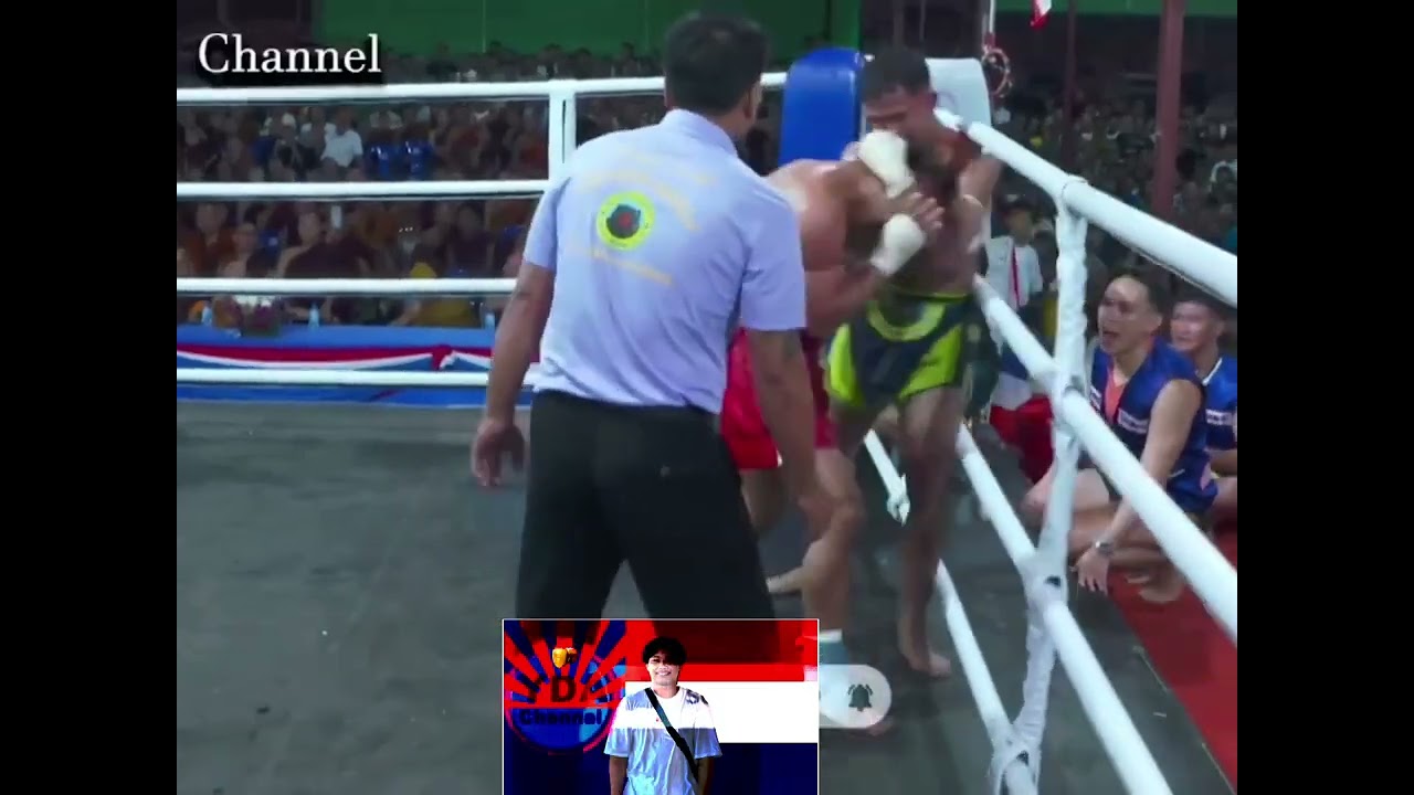 စောမင်းမင်း 🆚 ထိုင်း စောင်းထနေတဲ့ထိုင်း#boxing #one 