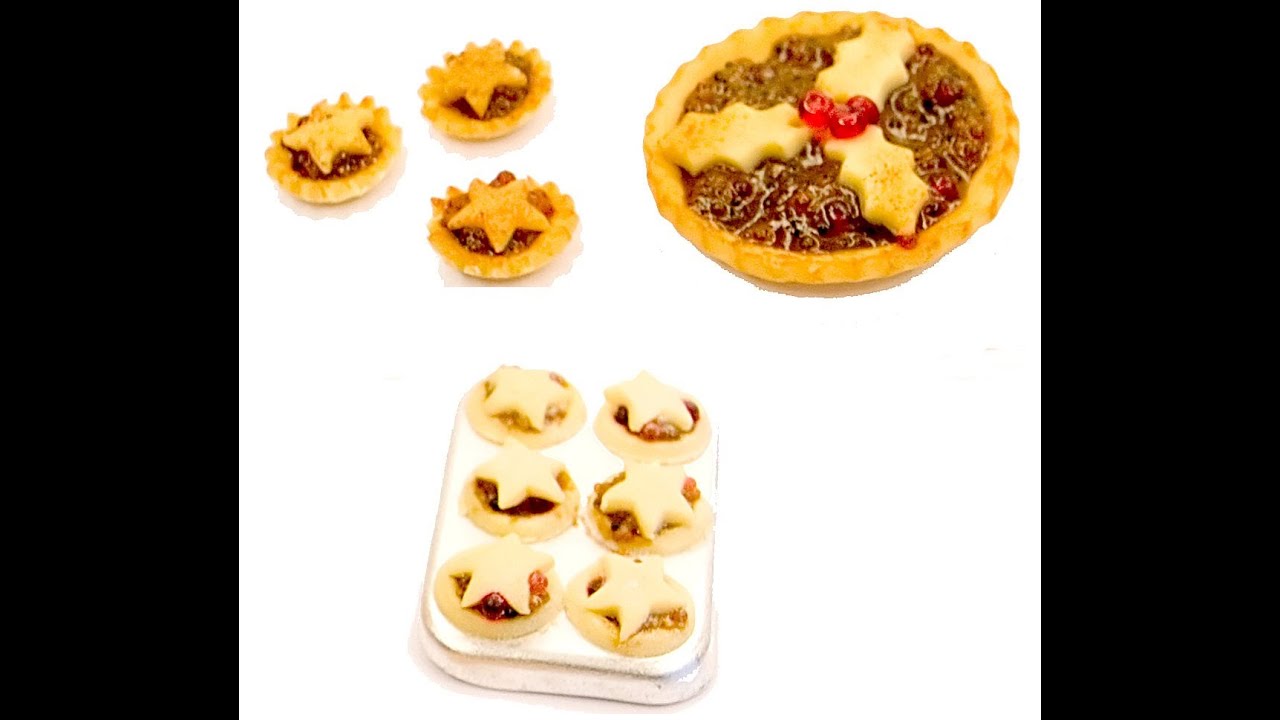Making Miniature Mince Pies and Tarts - Angie Scarr Miniature Food Masterclass ADVENT CALENDAR #17