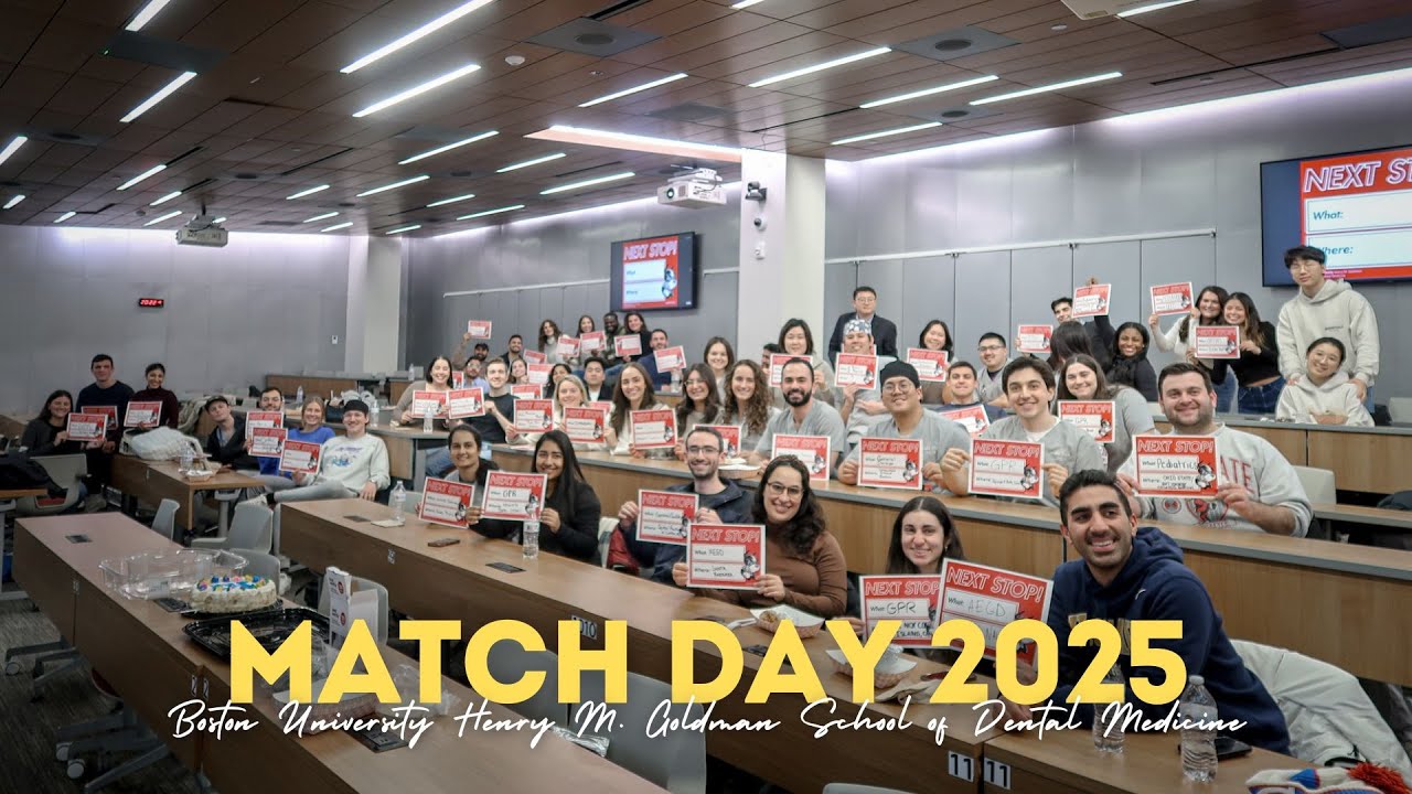 Boston University Dental Match Day 2025