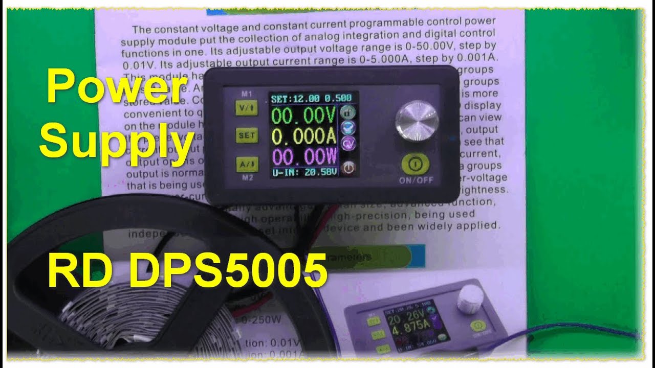 Отличный лабораторный 50В 5А. RD DPS5005 communication Constant Voltage current DC