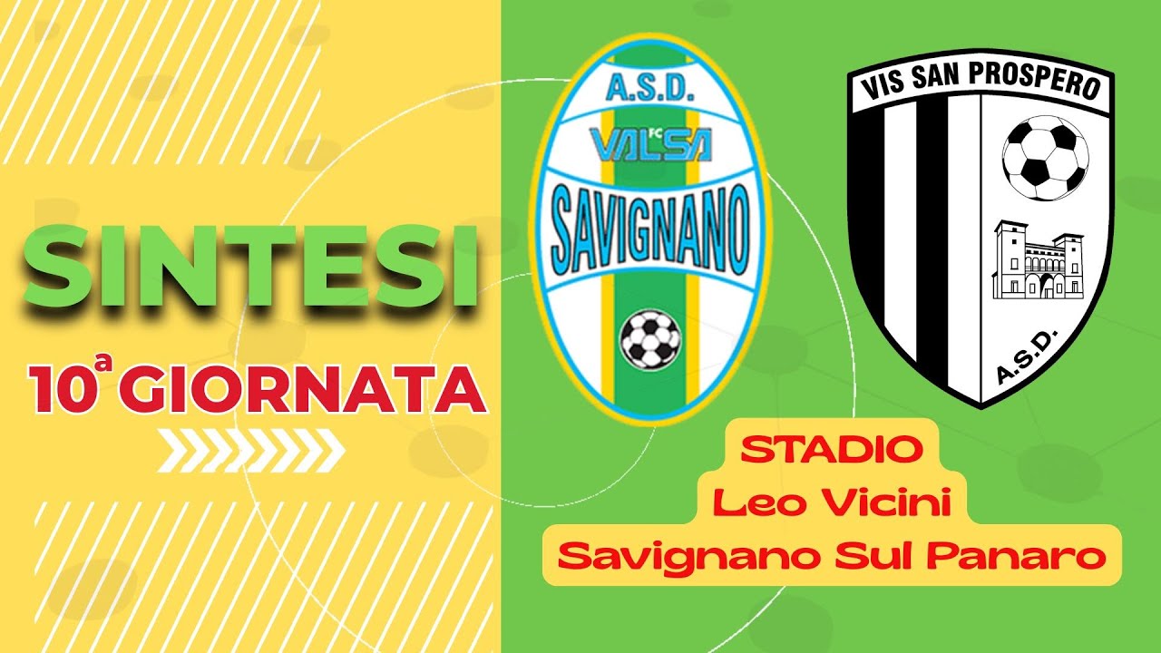 Valsa Savignano - Vis S  Prospero - Sintesi - 9-11-2025