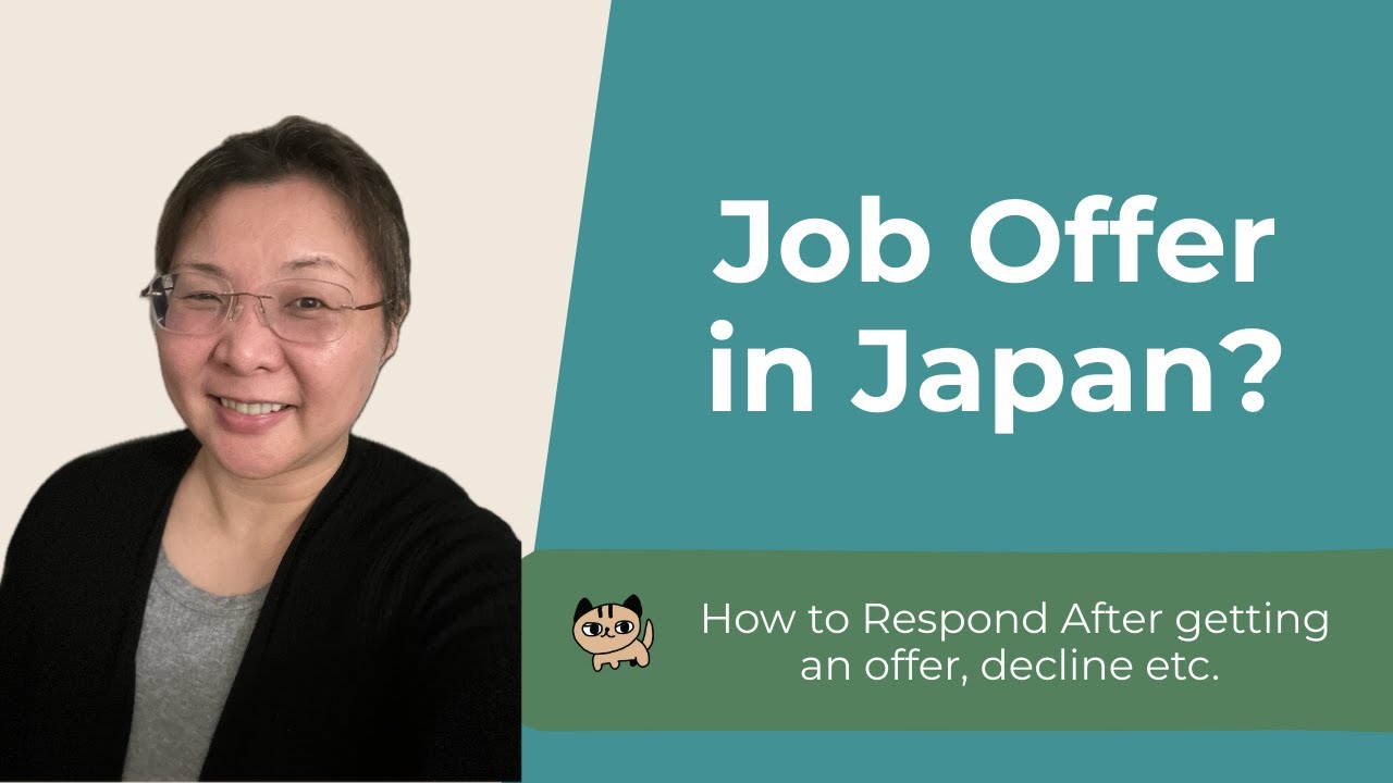 Got an Offer in Japan Email Phrases for Accept Decline Deadlines Next Steps