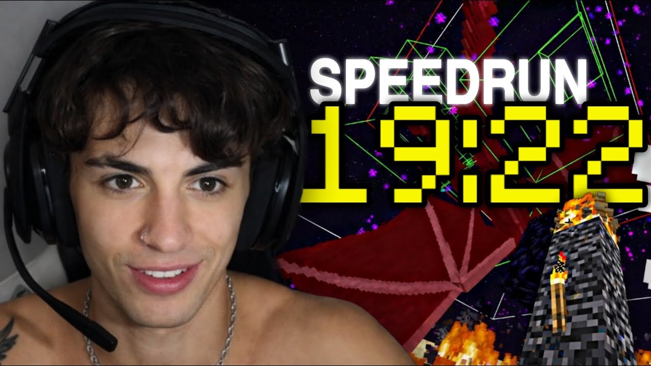TERMINO EL MINECRAFT EN MENOS DE 20 MINUTOS (Speedrun Any% RSG 1.16.1)