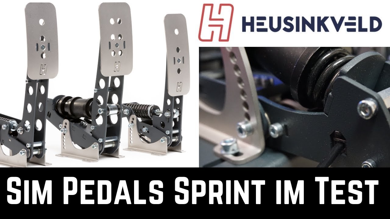[1/2] Heusinkveld Sim Pedals Sprint im 100% A-Z Test