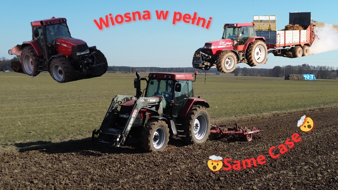 🔥Wiosenne prace🔥Same Case 😱 Case mx 135 x Case mx 110 x Case 5140 🔥
