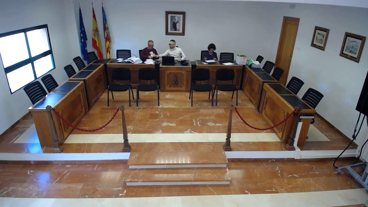Apertura sobres proceso selectivo Auxiliar administrativo