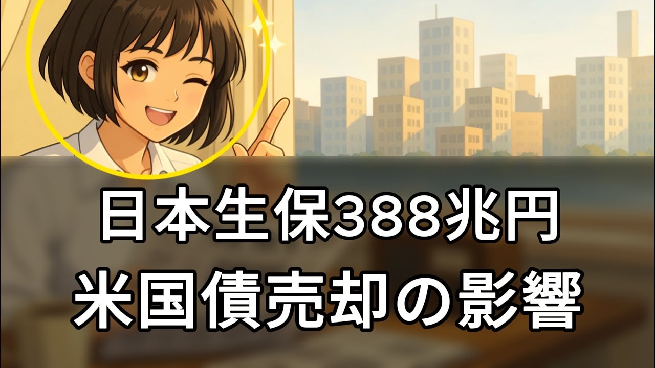 【特集】日本生保388兆円の大転換：外債売却が米国債市場を揺らす【国際マネー通信】