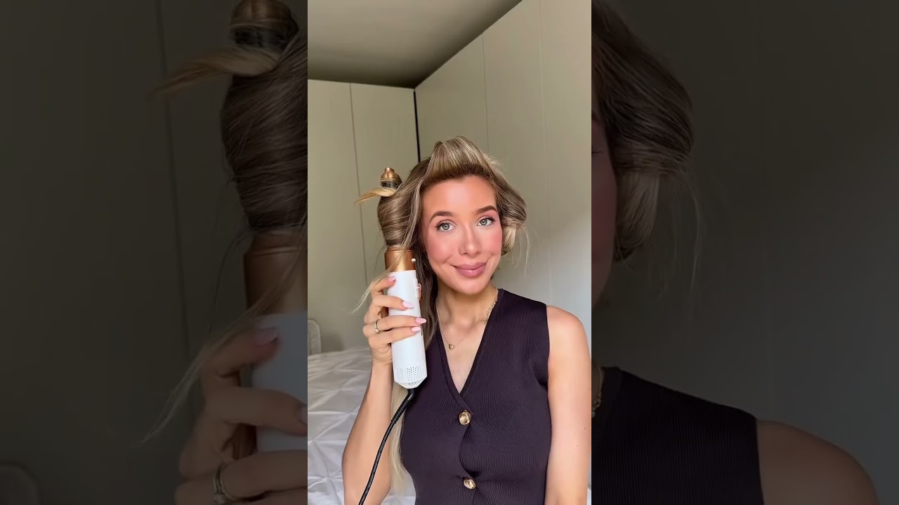 Kjempefin og enkel h&aring;r Styling med 5 i 1 Profesjonell Hair Styler fra tekshop.no