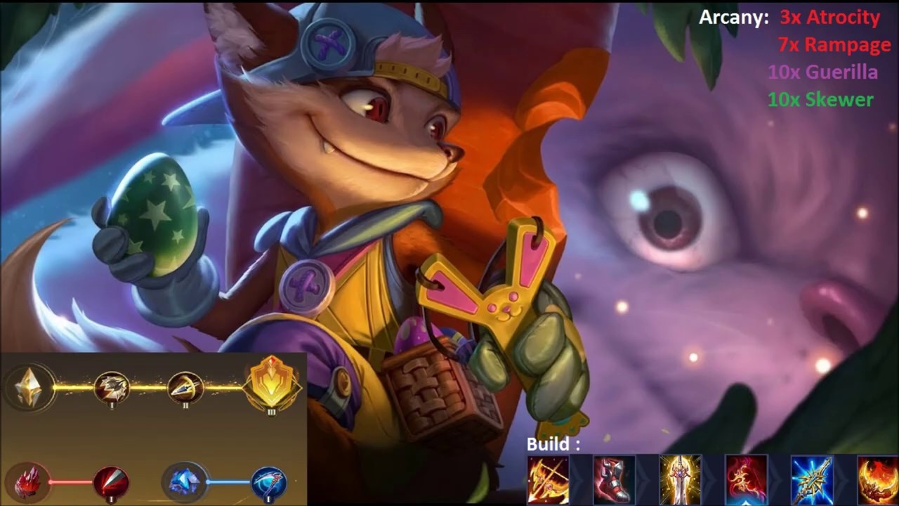 AOV Fennik - OP adc hrdina, jungle build - 21 kills !!! S12 CZ/SK (Eu server)