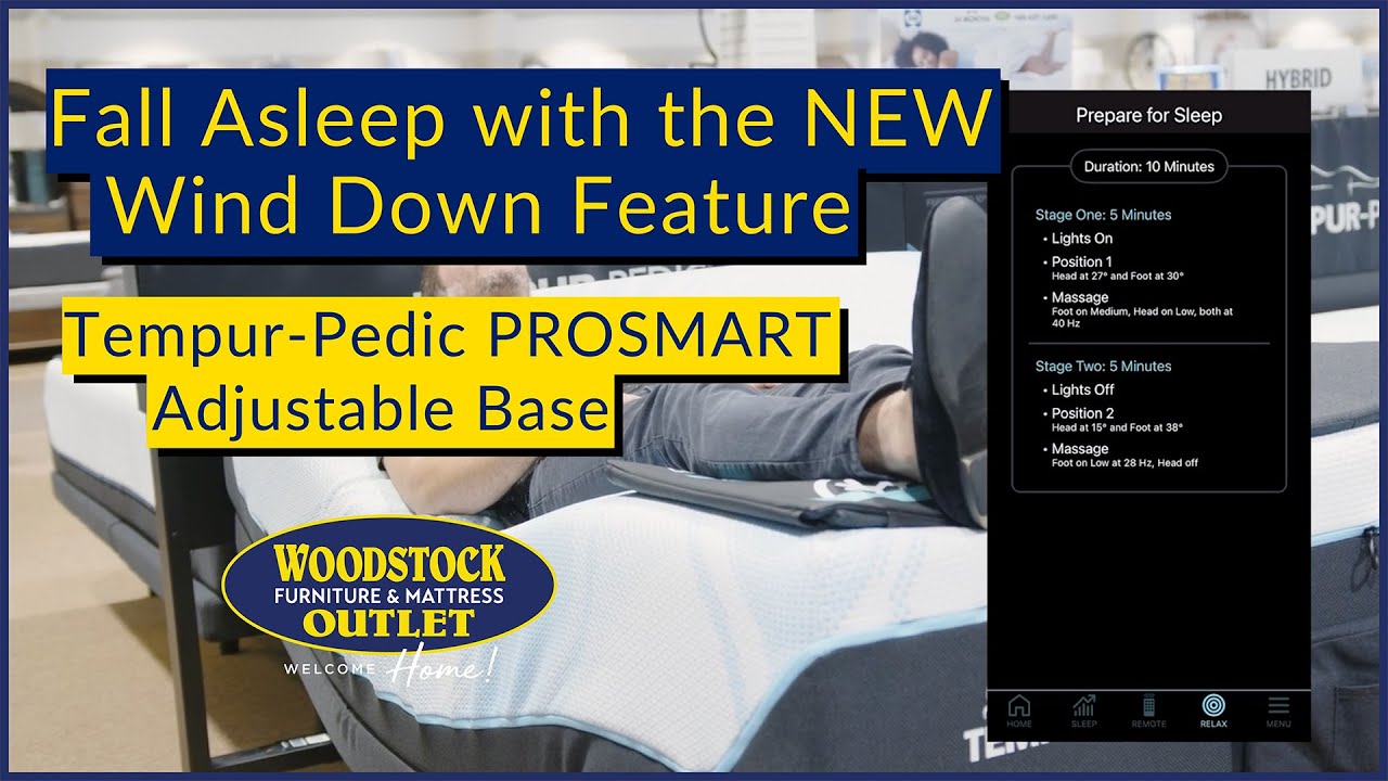 How to use the Wind Down&trade;Program on the TEMPUR-Ergo ProSmart Adjustable Base