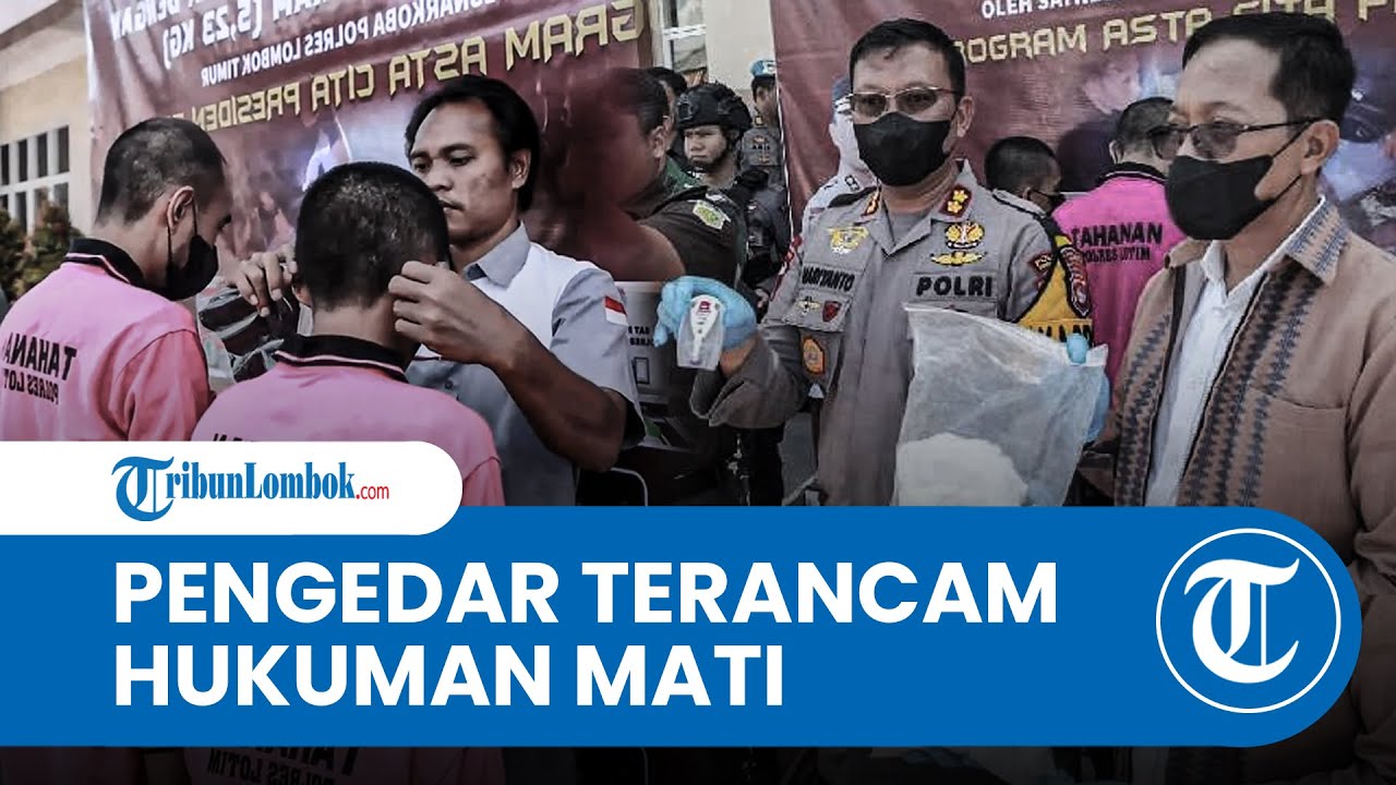 Dua Pengedar Sabu Seberat 5,2 Kilogram di Lombok Timur Ditangkap, Terancam Hukuman Mati