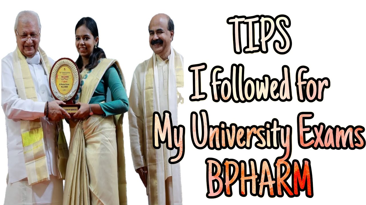 Tips I followed for my kuhs university exams 