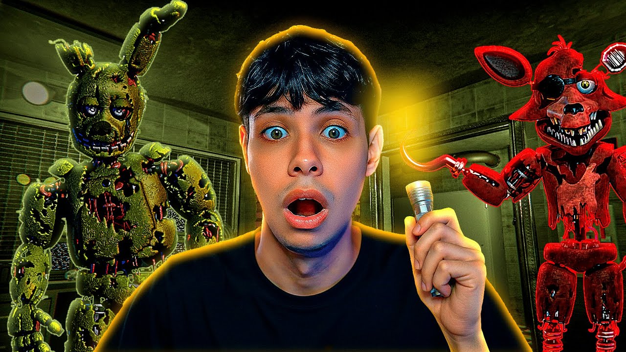 O SPINGTRAP QUER ME MATAR! | FNAF GLITCHED ATTRACTION