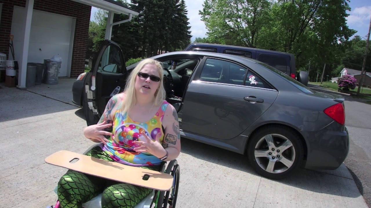 Paraplegic Spinal Cord Injury Paralyzed Car Transfer & Chair Break Down Pontiac G6 GXP