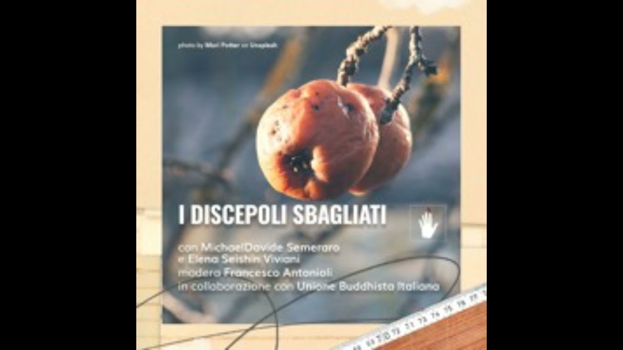 🖐🏿 MichaelDavide Semeraro e Elena Seishin Viviani - I discepoli sbagliati