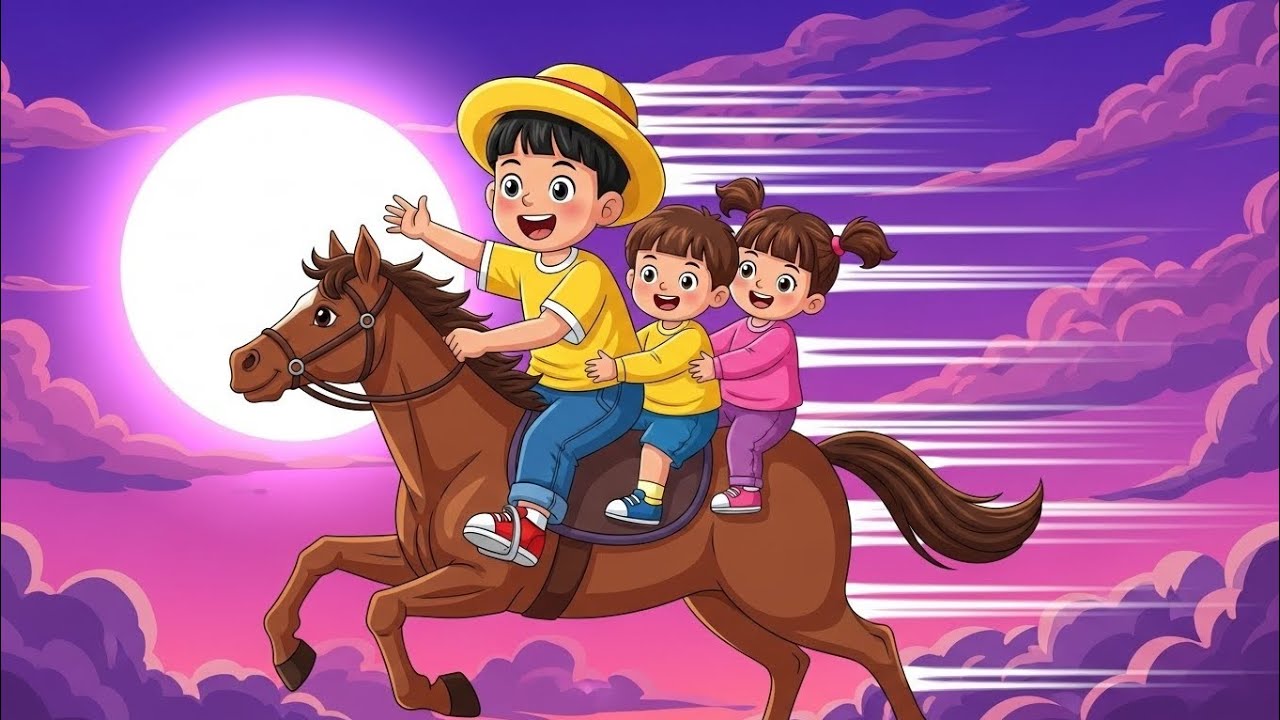 Lakdi Ki Kathi 🐎 | लकड़ी की काठी | Hindi Nursery Rhymes for Kids