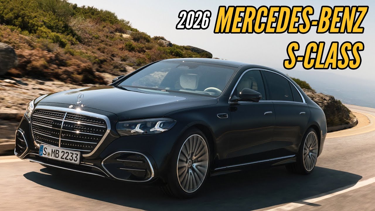 2026 S-Class Performance: V8, Diesel, and 100km+ Electric Range! | AUTOBICS