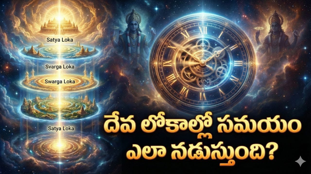 దేవ లోకాల్లో సమయం ఎలా నడుస్తుంది? Different Time Zones in Lokas Explained #chaganti #bhakti