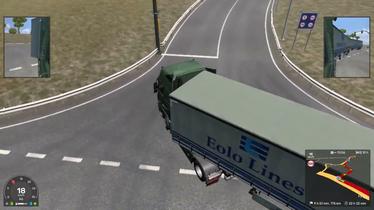 Euro Truck Simulator 2 Driving Live