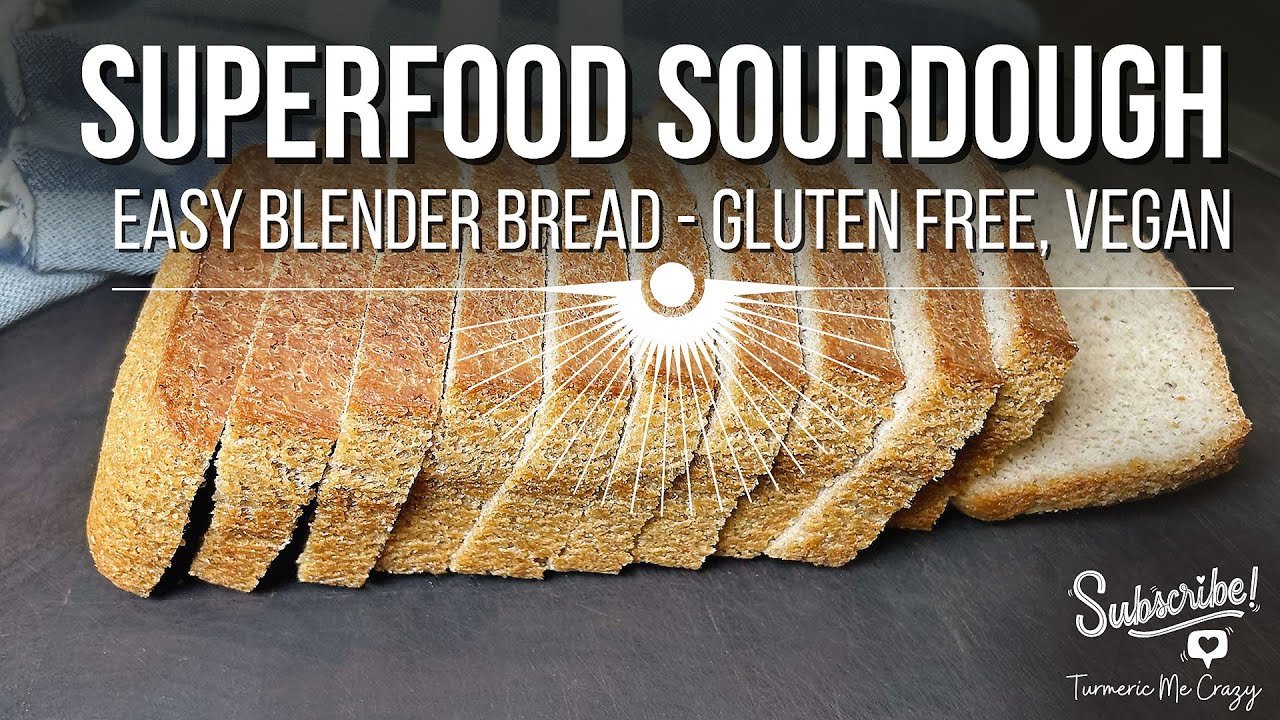 Superfood Gluten-Free Blender Bread Recipe | Easy & Nutrient-Packed 