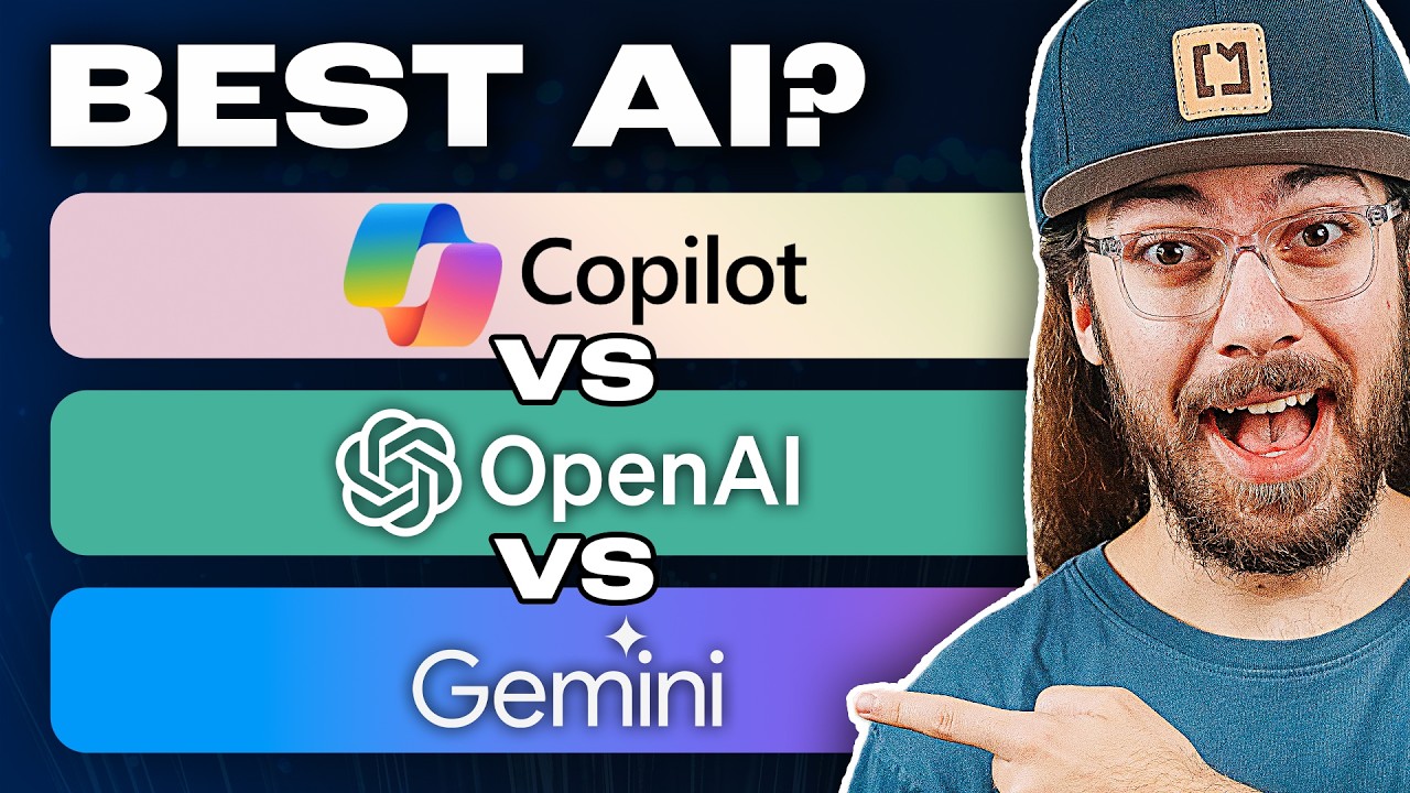 Какой ИИ будет в 2025 году? ChatGPT против Gemini против Copilot