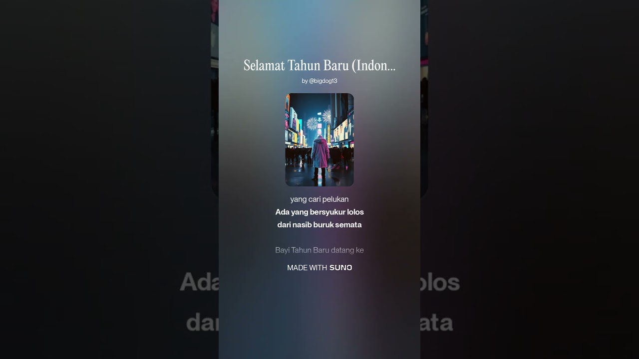 Selamat Tahun Baru (Indonesian Hip Hop & R&B Male) Happy New Year | Verman Bedessee & BDC AIM Band