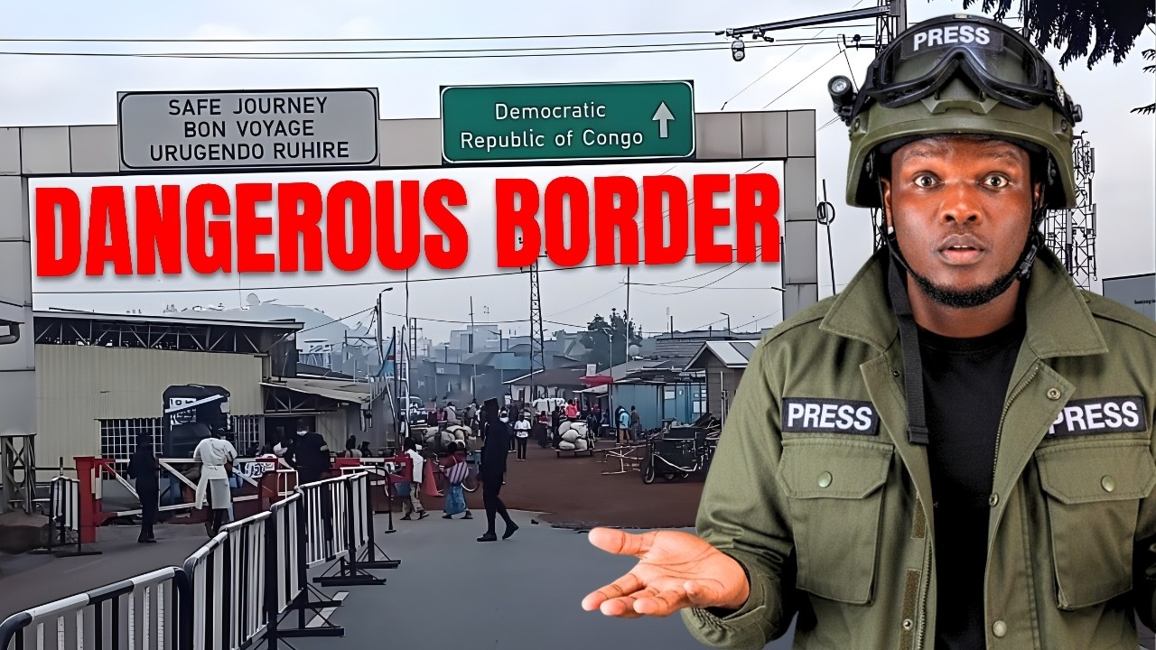  I crossed the most Dangerous Border On Earth! DRC GOMA