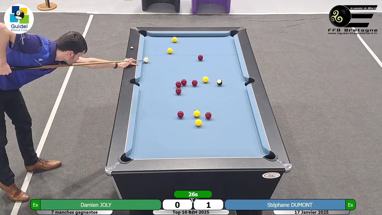TOP 16 BZH 2025 - Finale - Stéphane DUMONT vs Damien JOLY