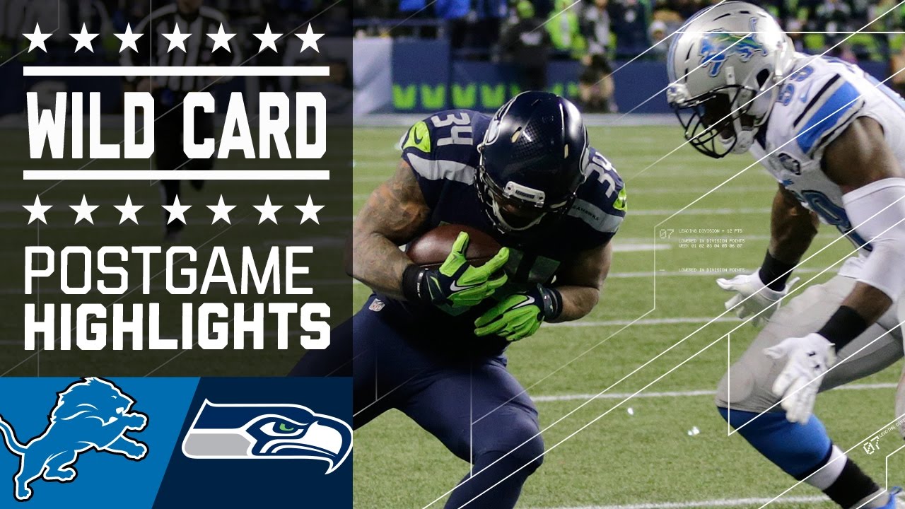 Lions vs. Seahawks | NFL Wild Card Game Highlights