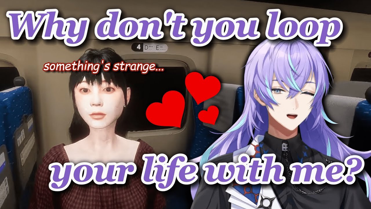 [ENG SUB] Hoshirube Found His Love in The Shinkansen ♡ [Nijisanji]