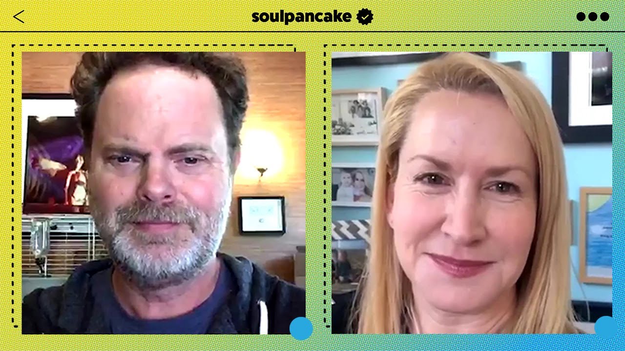 Angela Kinsey's Advice to Rainn Wilson on Staying Sane During Quarantine | Hey There, Human