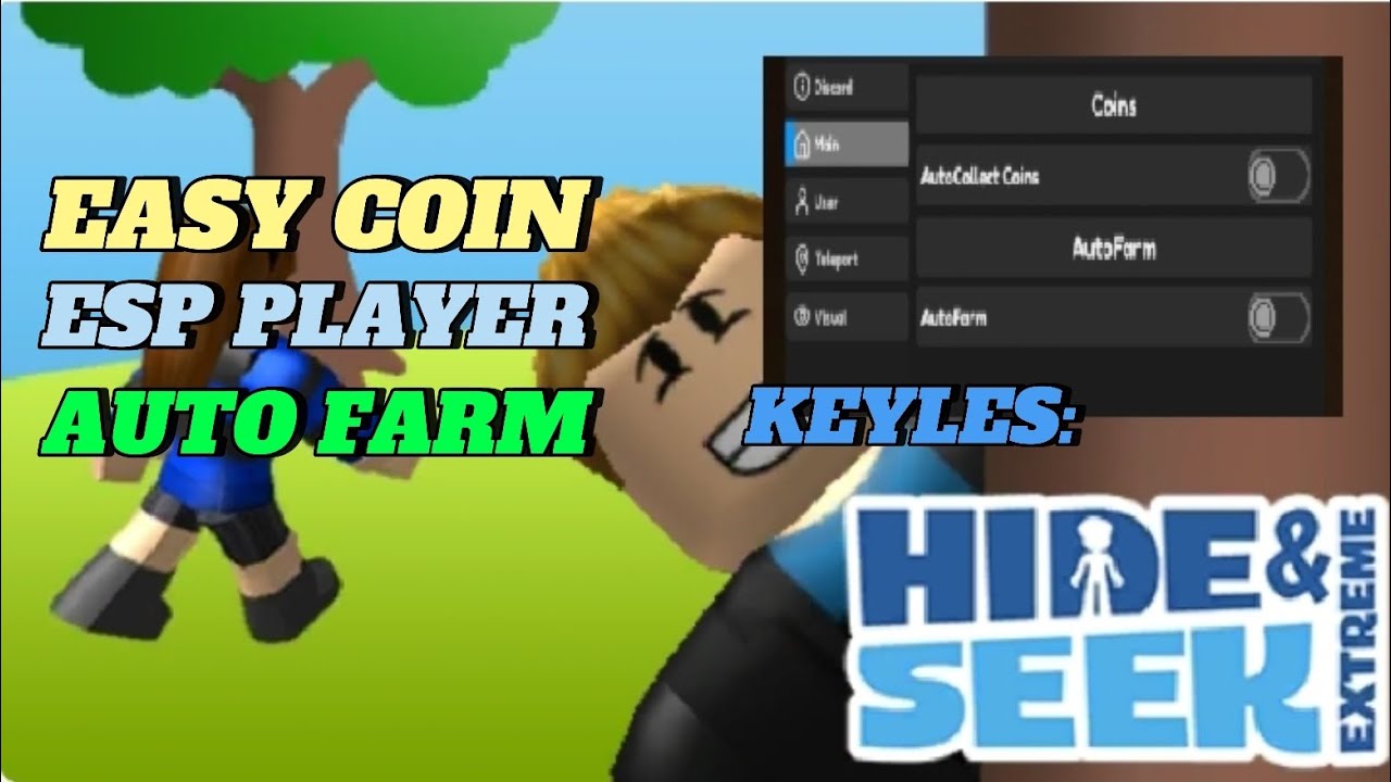 SCRIPT HIDE AND SEEK EXTREME OP FREE 2025 |KEYLES|NOKEY|