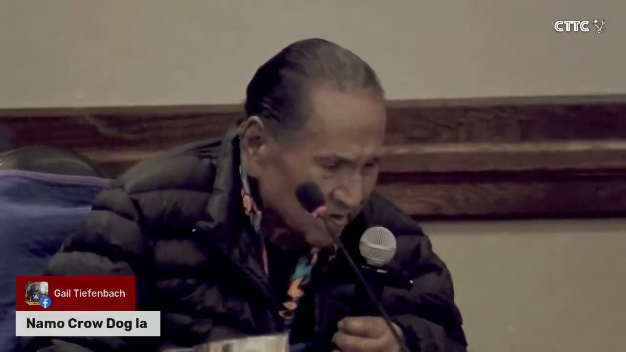 Leonard Crow Dog Tribute & Translation with Phil Two Eagle & Chase Iron Eyes