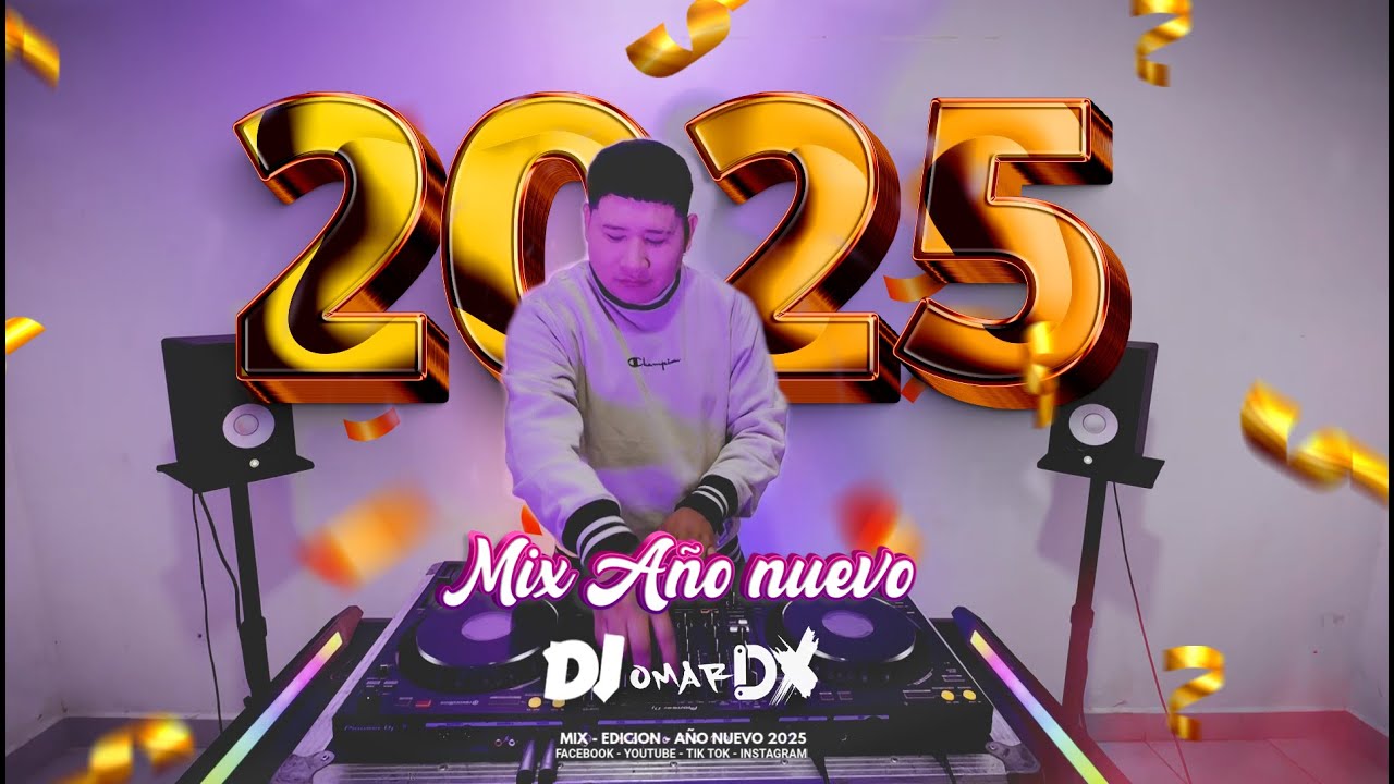 MIX AÑO NUEVO 2025 VARIADO  ( Reggaeton , Cumbia , Merengue , Tech house )