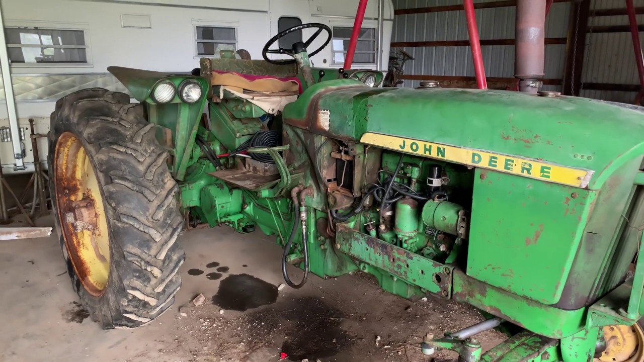 Замена гидравлической жидкости и проверка утечек на John Deere 2010