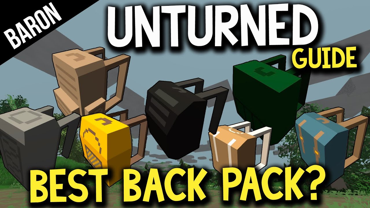Лучший рюкзак в Unturned? Alice Pack против Rucksack! Гайд по снаряжению в Unturned, часть 1